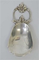 Indian silver shovel form caddy spoon