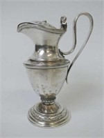 19th century German silver cream jug