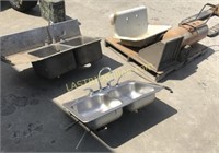 Sinks, air tank, and more