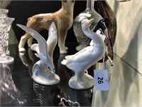 2 BIRD FIGURES INCLUDES LLADRO