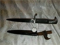 KS98 trench knife/ dress bayonet, solid pommel