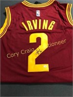 2017 autographed Kyrie Irving Cleveland
