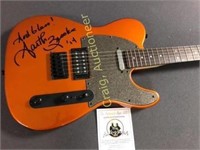 Autographed Garth Brooks guitar