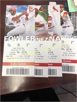 4 St. Louis Cardinals Tickets Saturday, July 28th