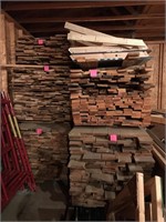 *Just added* Large assortment of rough cut lumber