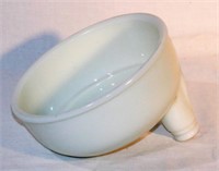 Vintage Green Glass Juicer Bowl for Mixer