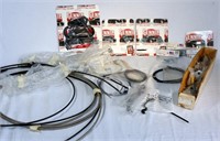 Misc Auto Parts Mainly Cables Clevis Kits Many New