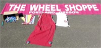 Wheel Shoppe Advertising Pens Rulers Shirts +