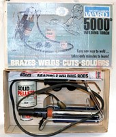 Vintage Wards 5000 Degree Welding Torch Kit