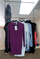 Lot, 5 New Woman's sweaters and 1 scarf,