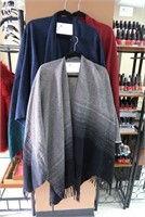 3 - New ponchos, Grey, Navy and Red