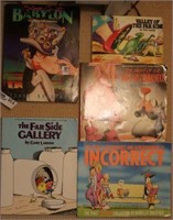 5 Far-Side/Bloom County Cartoon Books