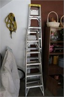 2 Aluminum Step Ladders 6' & 8'