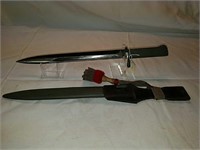 German Ersatz bayonet with Scabbard frog and knot