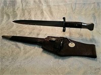 1885 MK1 third type UK bayonet with Scabbard and