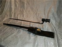 1853 Salter bayonet modified to a Lancer Barrel,