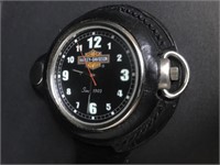 Harley Davidson Pocket Watch with Leather Case