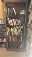 5 shelf bookshelf- Contents included