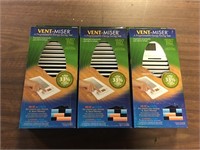 LOT OF 3 NEW VENT MISERS