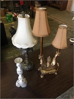LOT OF 3 LAMPS
