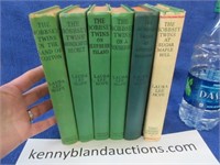 set of 6 bobbsey twins books by laura lee hope