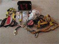Group of Misc. Safety Harness and Fall Arrests