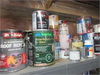 Large Lot of of Misc. Paint