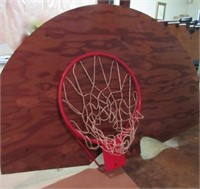 Basketball Net and Back Board