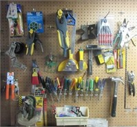 Large Lot of Misc. Workshop Tools
