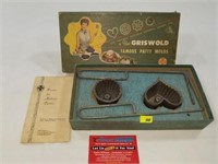 Griswold Patty Molds (Deep Pattern)