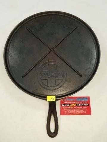 Weekly ONLINE Auction - Griswold Cast Iron Collection & More