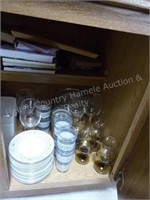 Contents of 2 lower cabinets