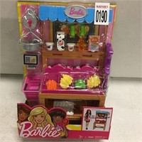 BARBIE GROCERY STAND PLAYSET