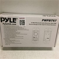 PYLE IN WALL BLUETOOTH AUDIO RECEIVER