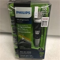 PHILIPS MULTI GROOM 5000 ALL IN ONE TRIMMER (USED)