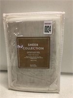 SHEER COLLECTION CURTAIN PANEL 80 X 96