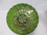 Millersburg 10" green Hanging Cherry ICS bowl