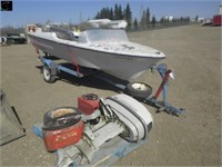 Equinox Marine Ltd. 14' fiberglass boat
