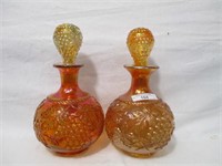 2 Nwood marigold Grape & Cable cologne bottles