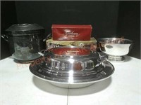 Assorted Silver Plated Serving Pieces