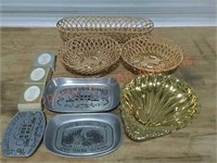 Copper Wire Bread Baskets & more