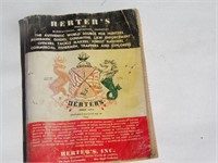 1968 Vintage "Herters" Book