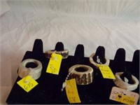 Handcafted "ELK" Bone Rings