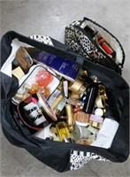 Huge Tote Bag Full of Cosmetics & Perfumes