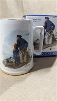 Collectible Tankard Looking Out To Sea