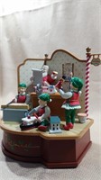 Santa's Workshop Decorative Music Box
