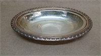 Silver Oval Serving Dish