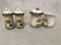 Vintage Arnel's Mushroom 4 Pieces