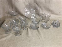 (15) Piece Glassware