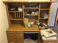 Computer Desk & File Cabinet